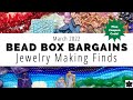 Bead Box Bargains DIY Jewelry Making Finds March 2022