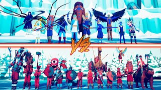 MEGA VIKING TEAM vs BOSSES TEAM  Totally Accurate Battle Simulator | TABS