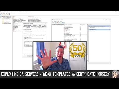 ED50 - Exploiting CA Servers - Weak Templates & Certificate Forgery