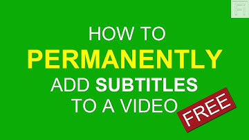 How to Permanently Add, Burn or Hard-code Subtitles to a Video or Movie Using Handbrake