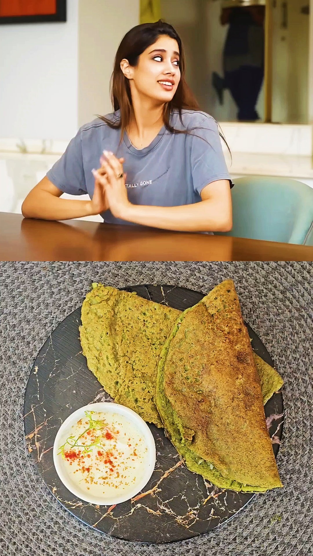 Janhvi Kapoor’s Favourite Food | Healthy Moong Dal Chilla Recipe 썸네일