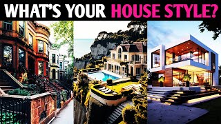 WHAT'S YOUR HOUSE STYLE? Style Design Quiz Personality Test  1 Million Tests