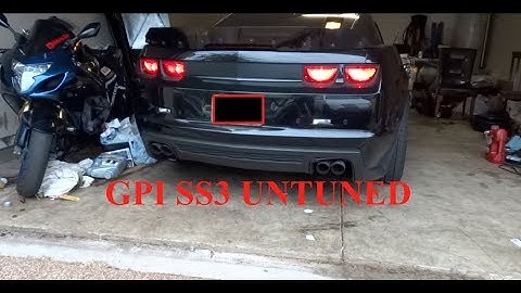 CAM is in: GPI SS3 Camshaft Camaro SS Untuned