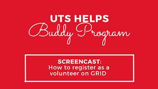 How to register as a volunteer buddy - HELPS Buddy Program