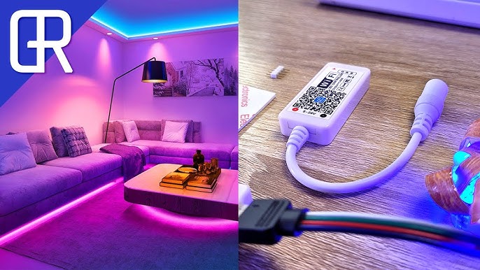 Control Any LED Light Strip With Your Phone (Works with Alexa & Google  Home) 