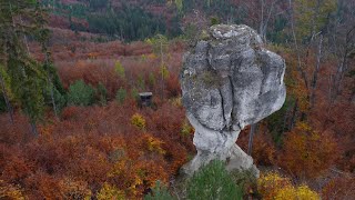 Žibrid, Stratený Budzogáň, Babky - Unusual Rock Formations Near Rajecké Teplice I Sk