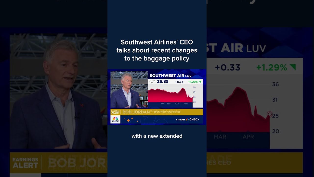Southwest Airlines CEO Talks About Recent Changes To The Baggage Policy