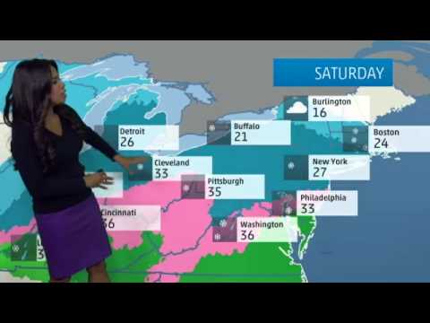 Philadelphia's Weather Forecast For December 13, 2013 - YouTube