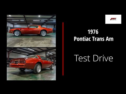 1976 Pontiac Trans Am Test Drive Review |  PC Classic Cars #589383