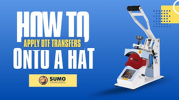 How to Apply DTF Transfers to a Hat | SumoTransfers 