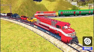 Train Driver Racing 3D Free (早期アクセス) - 貨物モード - レベル 15 screenshot 5