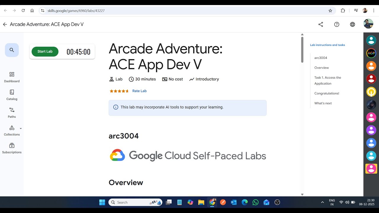 Arcade Adventure: ACE App Dev V || Lab Solution || Google Cloud Arcade ...