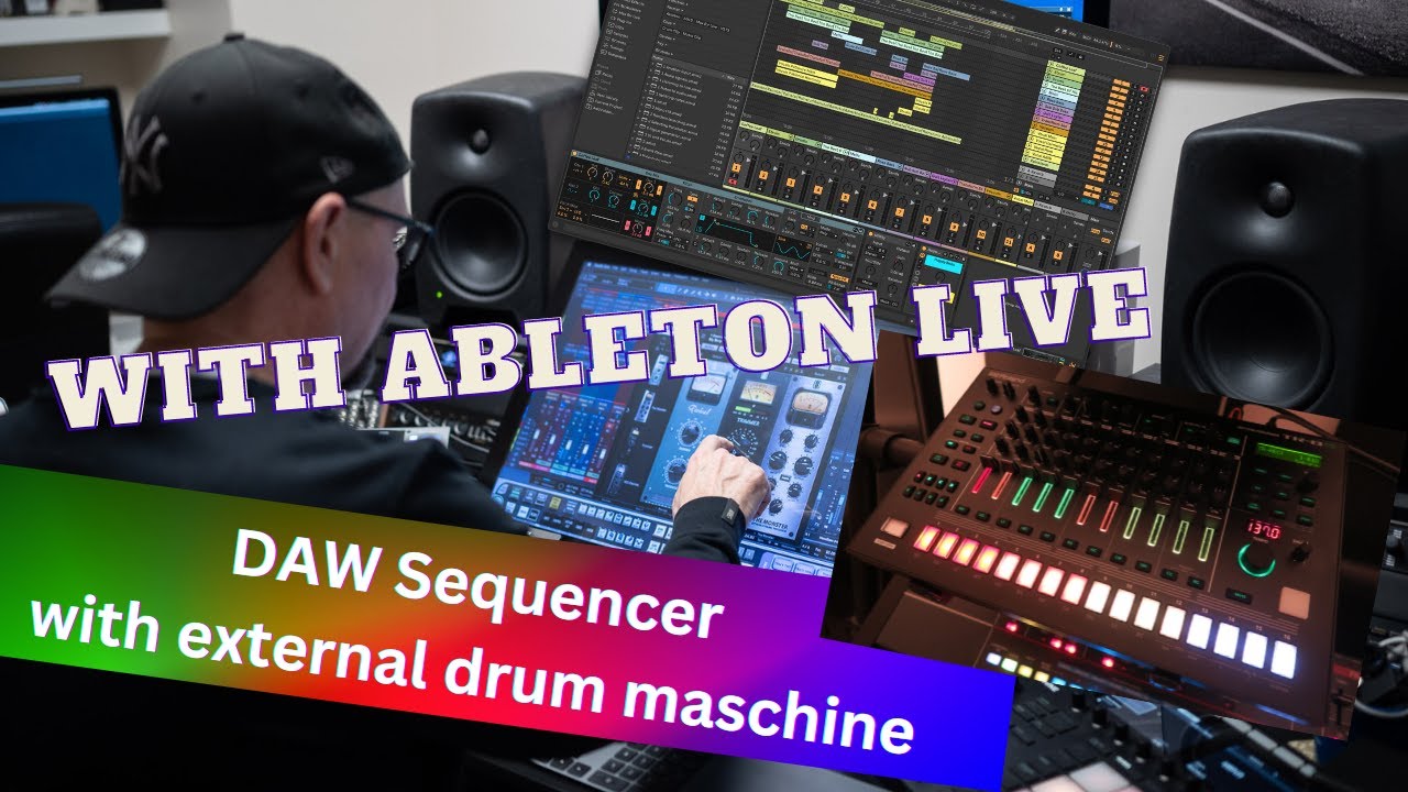 MASTER DRUM SEQUENCING in Ableton with EXTERNAL DRUM MACHINE - YouTube