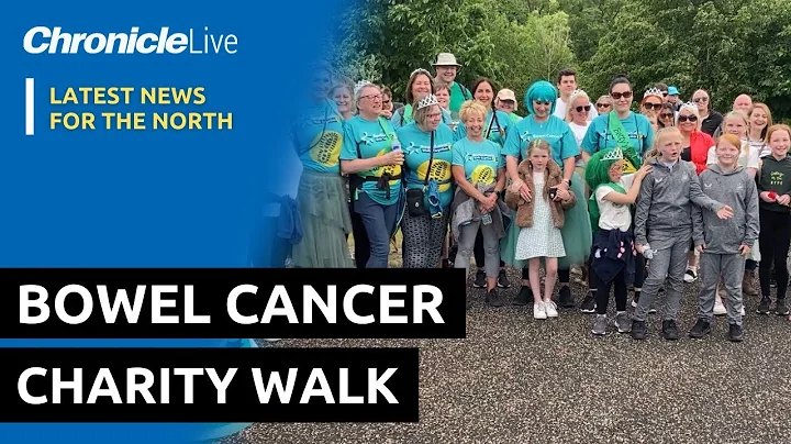 Denise Graham's Charity 5-mile walk for Bowel Canc...