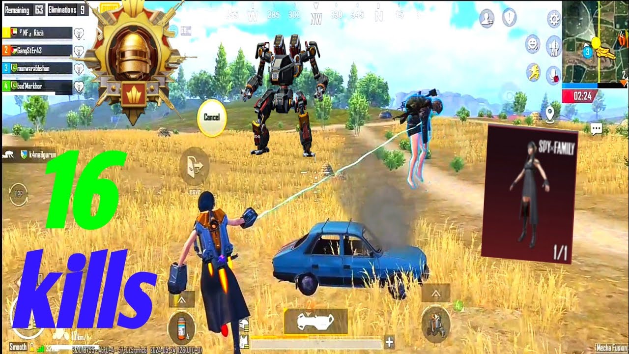 pubg mobile full rush gameplay | pubg mobile best gameplay - YouTube