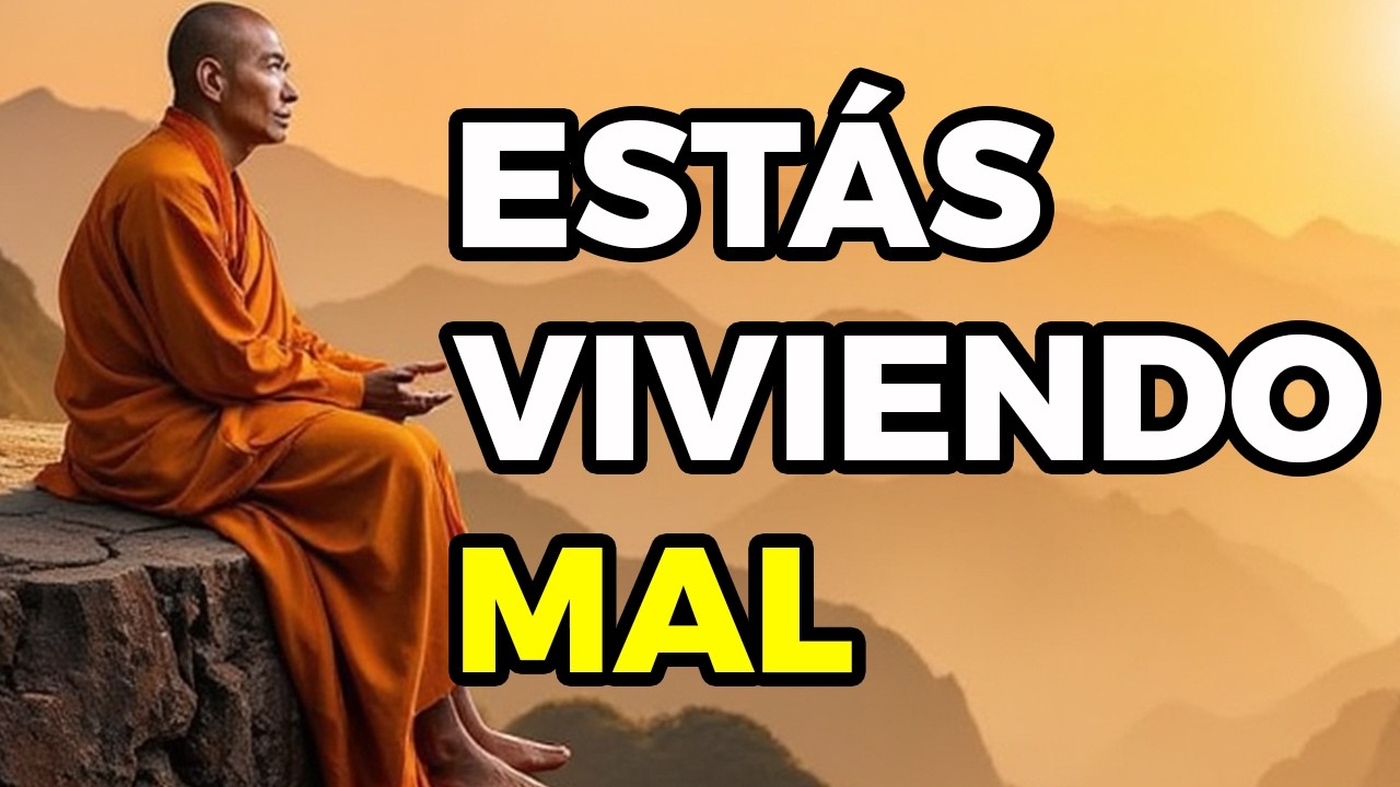 No estás cansado — estás viviendo de la MANERA EQUIVOCADA (SABIDURÍA BUDISTA)