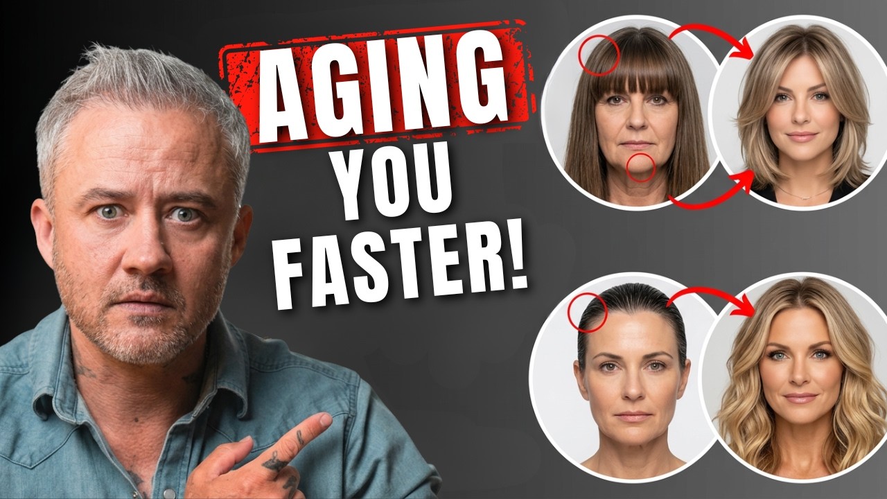 Stop! These Hair Trends Make Your Face Look Older!