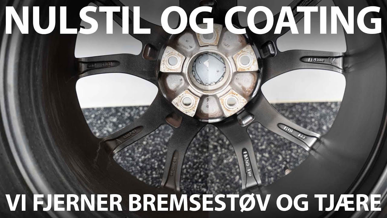 Nulstil og Coating af Brugte Fælge - Sådan restaurerer du fælge på din bil
