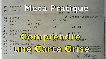 Comment trouver Dimension pneu avec carte grise ?