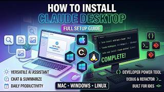 How to Install Claude Desktop Full Setup Guide — Mac, Windows, Linux