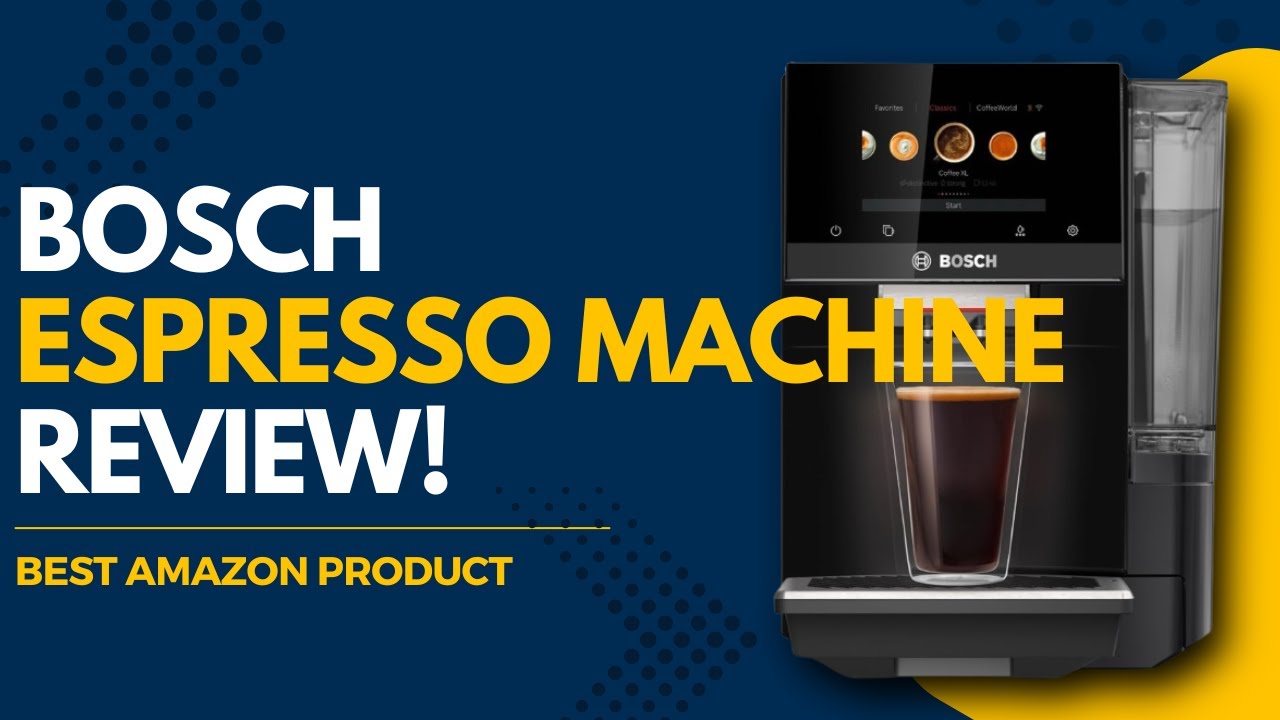 "🔥 Bosch 800 Series VeroCafe Review 2024 Best Amazon Espresso Machine with 35 Coffee Varieties