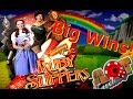 ** BIG WIN ** Wizard of Oz Ruby Slippers Slot Machine Bonus ♠ SlotTraveler ♠