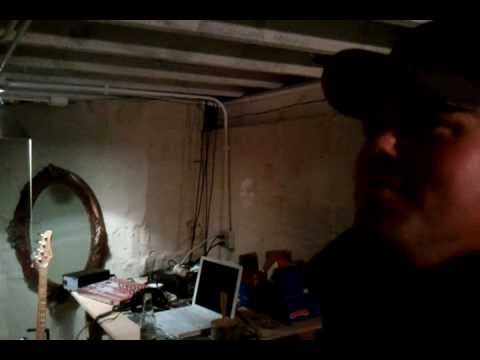 Just foolin on pipes in a basement with Rose