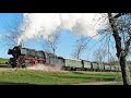 Adieu Stuttgart - Dampflok 50 3636 geht nach Dresden