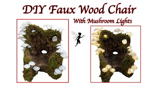 DIY Fake Wood Chair With Light Up Hot Glue Mushrooms
In this video I will show you how to build a fake bark chair. The possibilities are endless for a chair like this! Please see pinned comments for timestamps and links. DIY Fake Wood Chair With Light Up Hot Glue Mushrooms