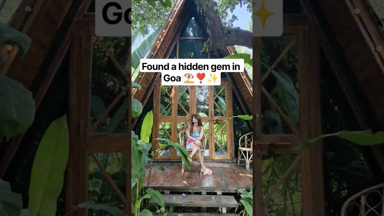🌴✨ A hidden paradise in North Goa that feels straight out o