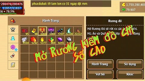 Hiệp Sĩ Online lậu - mở 1000 rương đỏ kiếm đồ chỉ số cao và cái kết ??