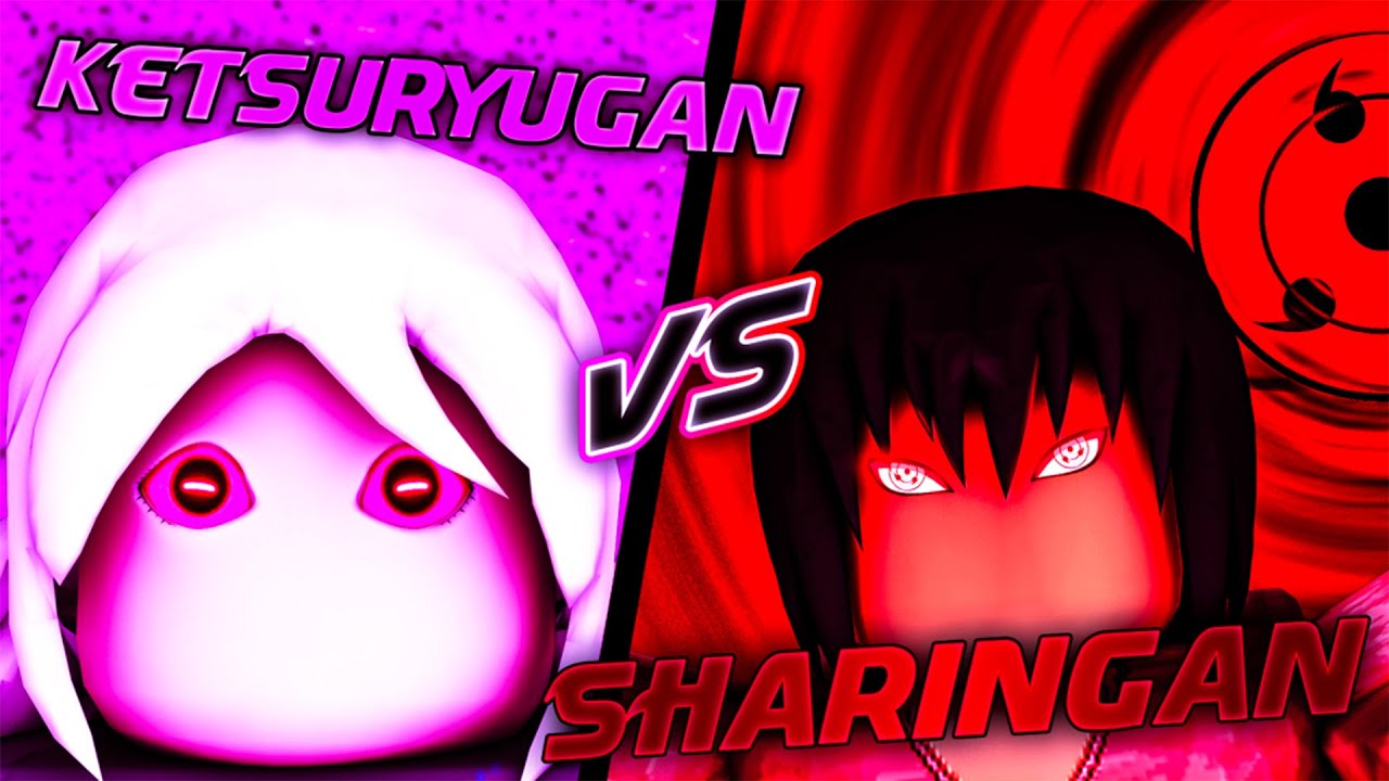 Ketsuryugan vs Sharingan! - Shinobi Life 2 