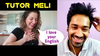 Cambly Tutor Meli cannot stop laughing on CAMBLY CONVERSATION | ICONIC INDRA