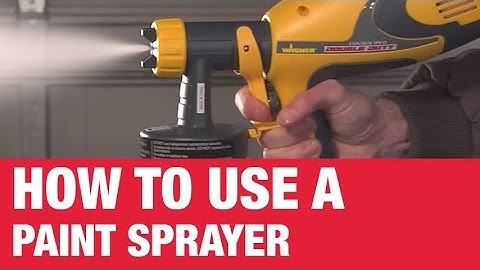 How To Use A Paint Sprayer - Ace Hardware