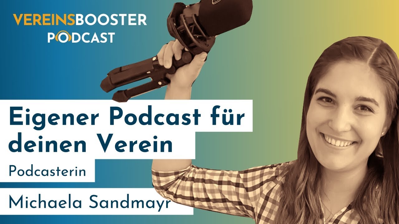 Eigener Podcast für deinen Verein mit Moderatorin Michaela Sandmayr