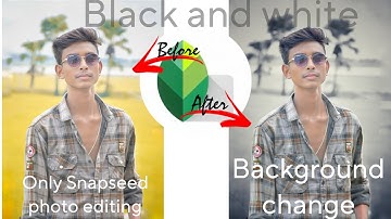 Snapseed Dark & Bokeh Effect Photo Editing | #Snapseed Background Colour Change | #photo #editing