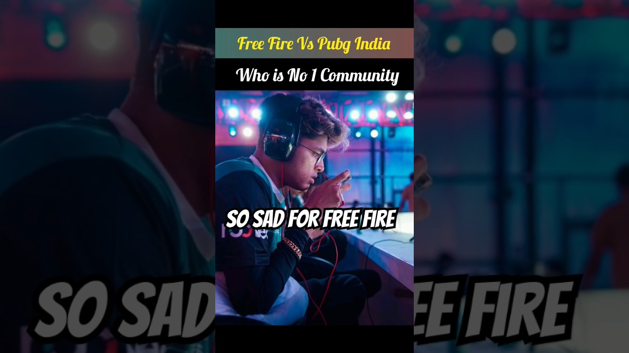 Free Fire Vs Pubg Who Is No 1 Community 🧐 