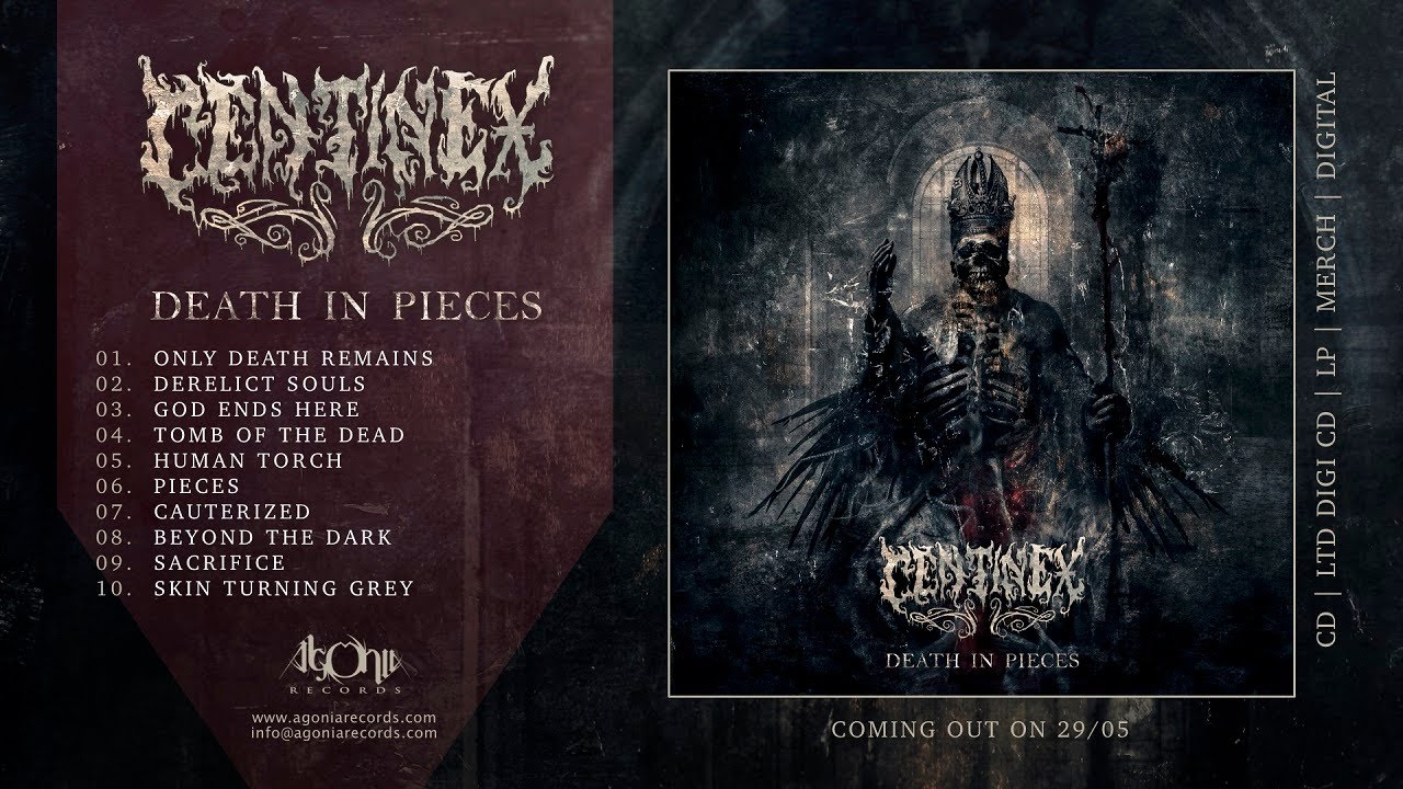 Centinex - "Death in Pieces" - 2020 (Agonia Records)