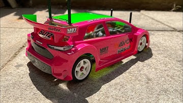 Tamiya M07 Concept with Fan Mod Bodyshell painted