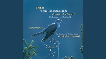 Vivaldi: Concerto for Violin and Strings in G minor , Op. 6/1 , RV 324 - 2. Grave