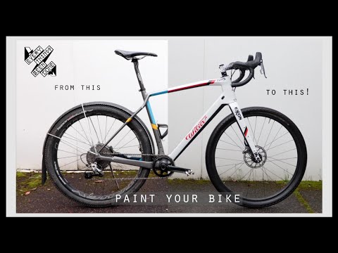 How to Re-Paint Your Bike in Your Garage 2 color DIY