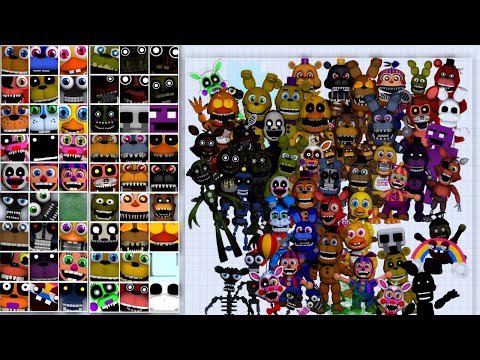 Freddy Fazbear's Pizzeria Simulator- Nightmare Glamrock Animatronics (Mod)  by NIXORY - Game Jolt