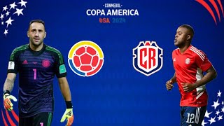 Colombia 🇨🇴 vs 🇨🇷 Costa Rica | Conmebol Copa América 2024 | Grupo D | Simulación