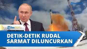 Detik-detik Rusia Lakukan Uji Coba Rudal Balistik Antar benua 