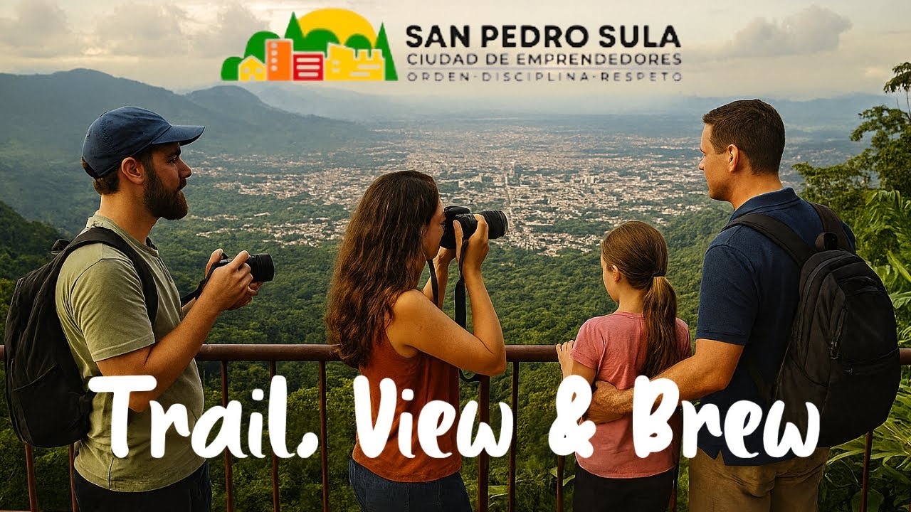 Поход в сады Анджели: потрясающий вид на Сан-Педро-Сулу из Эль-Мерендона и бокал пива в завершени...