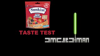Sunkist Berries Blast Gummies Taste Test