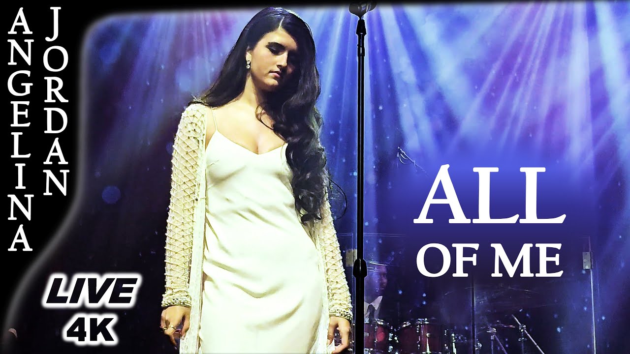 Angelina Jordan  ALL OF ME  Jazzy Billie Holiday Version  ENHANCED AMAZING AUDIO Front Row 4K