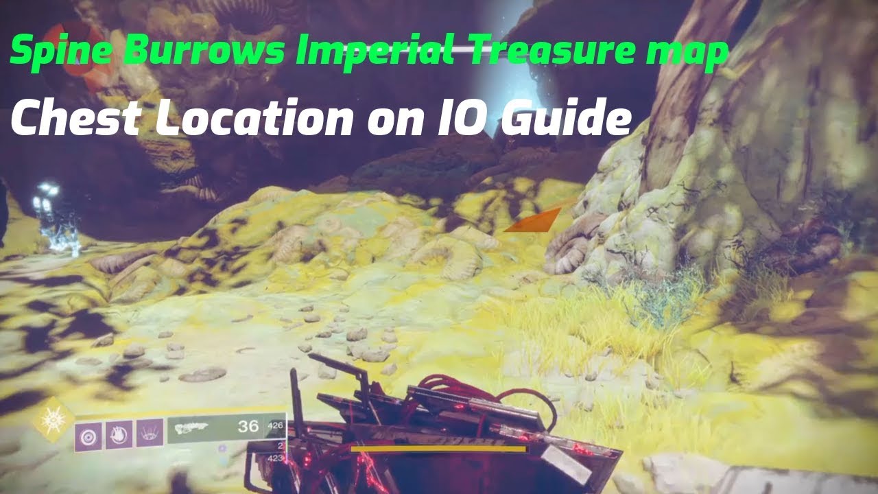 Destiny 2 - Spine Burrows Imperial Treasure Map Chest Guide  - (Season of Opulence)