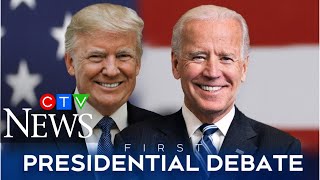 Watch the full presidential debate between Donald Trump and Joe Biden
