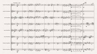 Darren Dutton | Untitled (2021-22) for Saxophone Ensemble | Score Follower